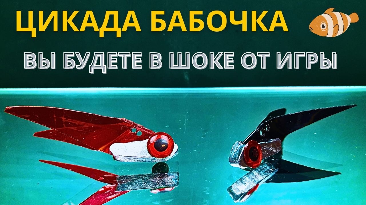 Порхает как БАБОЧКА жалит как ОСА Это лозунг отлично подходит для нашей новой приманки