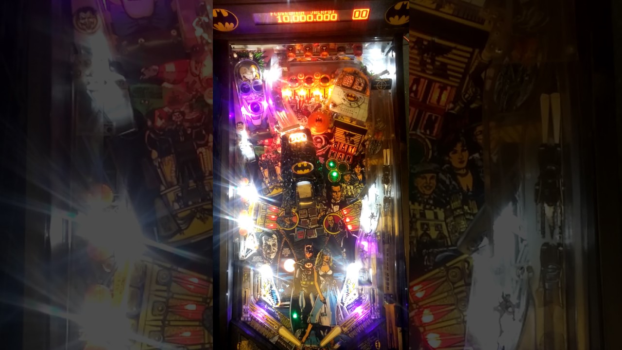 Data East Batman Pinball gameplay