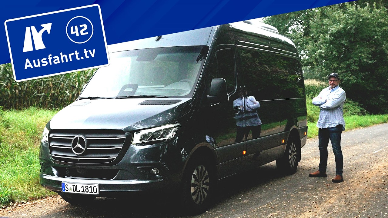 Wie fährt sich ein Sprinter-Wohnmobil? 2024 Mercedes Sprinter 319 CDI - Kaufberatung, Fahrbericht