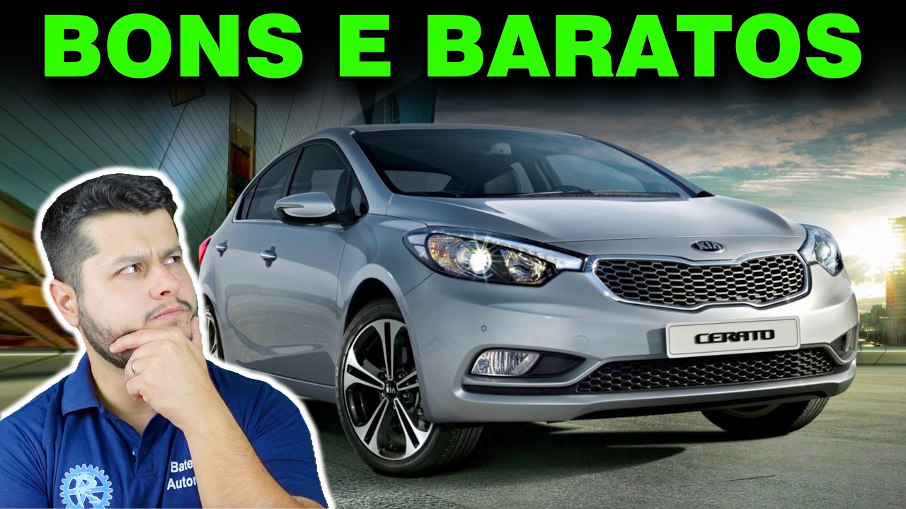 ✅ 8 MELHORES CARROS CUSTO-BENEFÍCIO ✅ Levando MAIS, pagando MENOS!!!