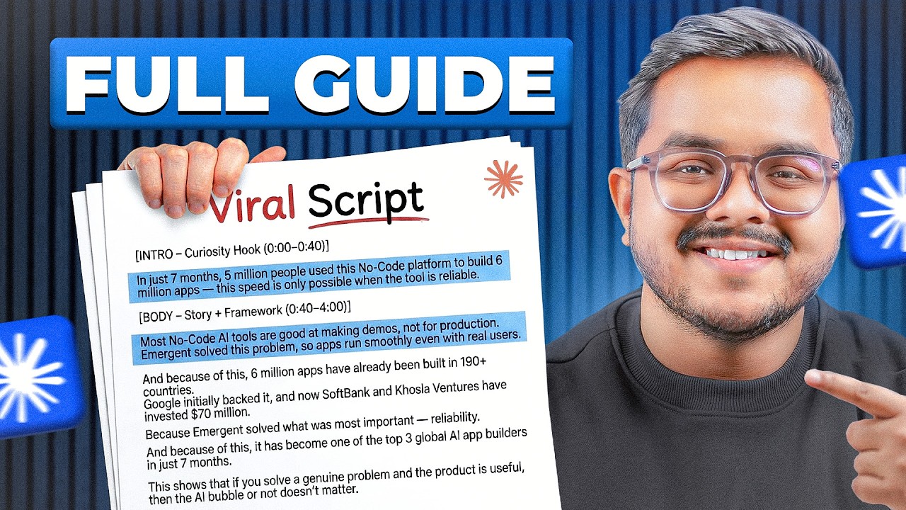 How to Write Viral Scripts Using AI (Works in Every Niche)