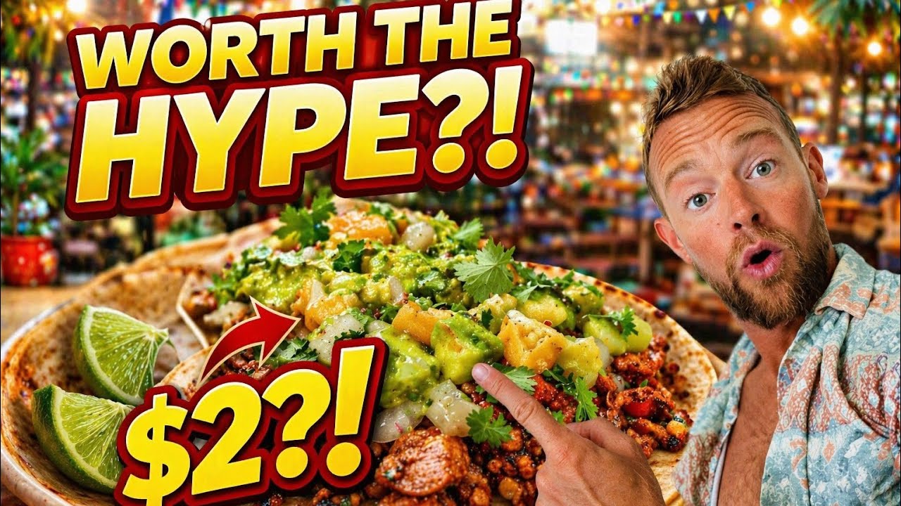 I Found The BEST Taco in Canc&uacute;n!