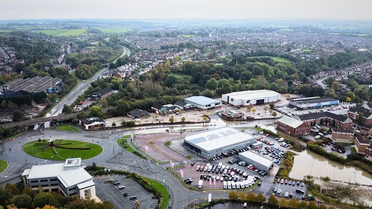 Chesterfield After the Flood - Drone Footage