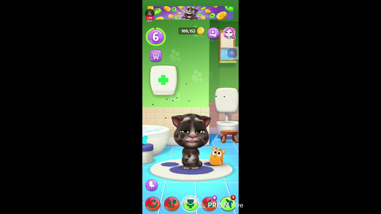 cat wala game talking cat tom 😂