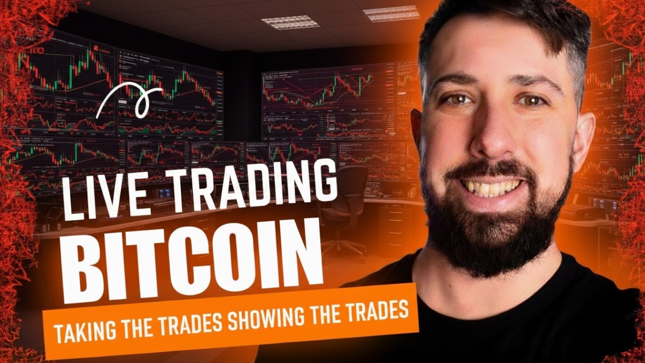 🔋LIVE BITCOIN TRADING 📉📈  Crypto and Market Analysis