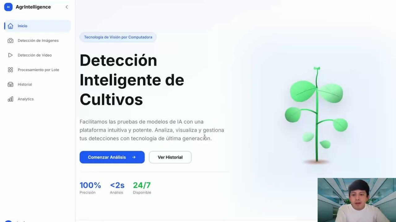 AgrIntelligence: Plataforma de Visión con IA para Agricultura