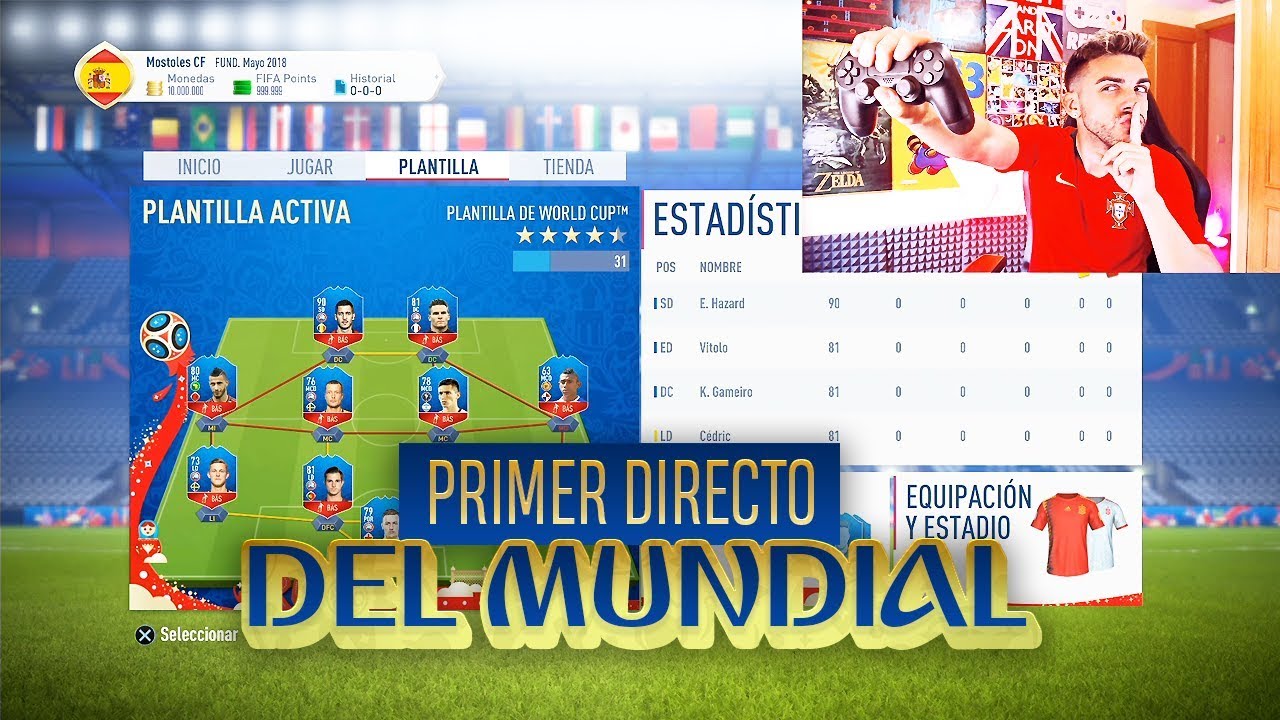 PRIMER DIRECTO DEL FIFA MUNDIAL !!!