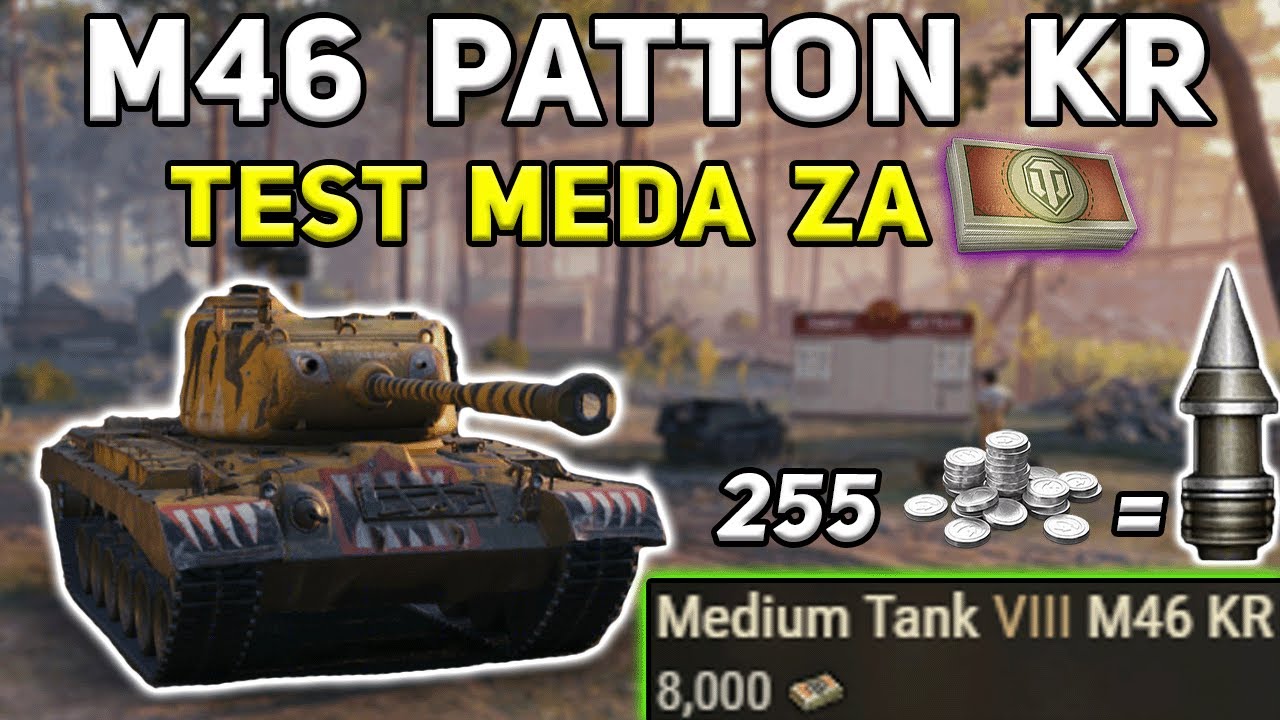 [PREMKA ZA OBLIGACJE] M46 Patton KR - Przeciętny czołg, kt&oacute;ry dobrze zarabia