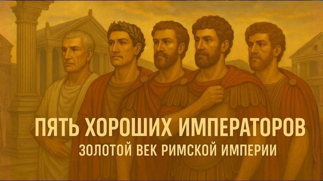 ЗОЛОТОЙ ВЕК РИМА | Пять Хороших Императоров | ИСТОРИЯ ДЛЯ СНА