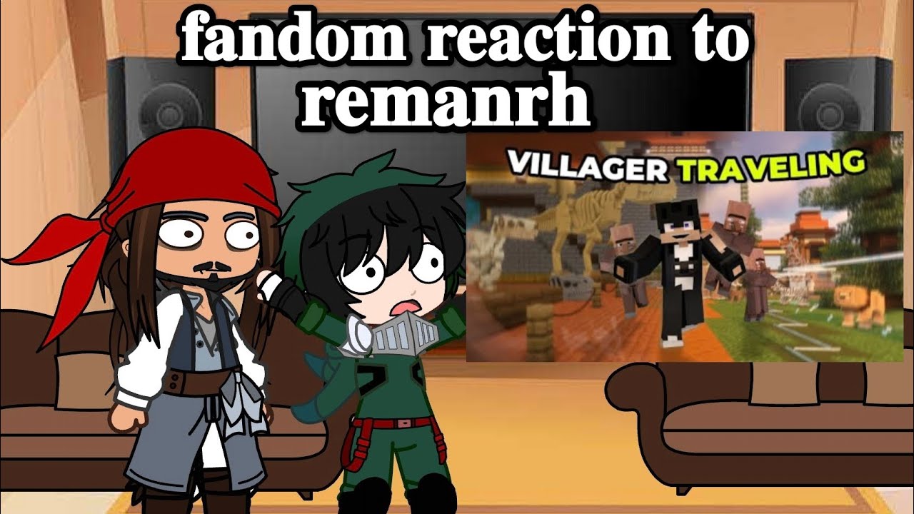 My fandom reaction to remanrh (#gacha#reaction#remanrhn) 