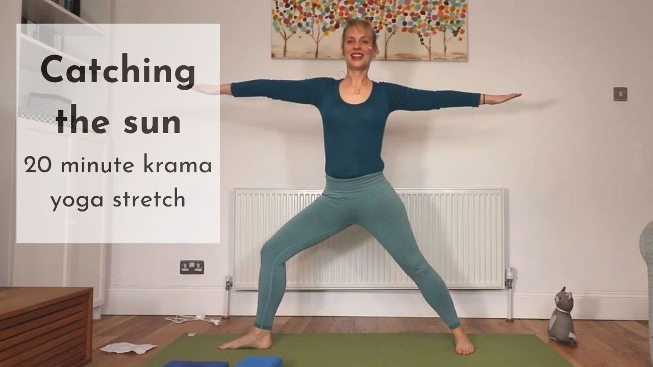 Day 6: A 20 minute krama yoga class: catching the sun