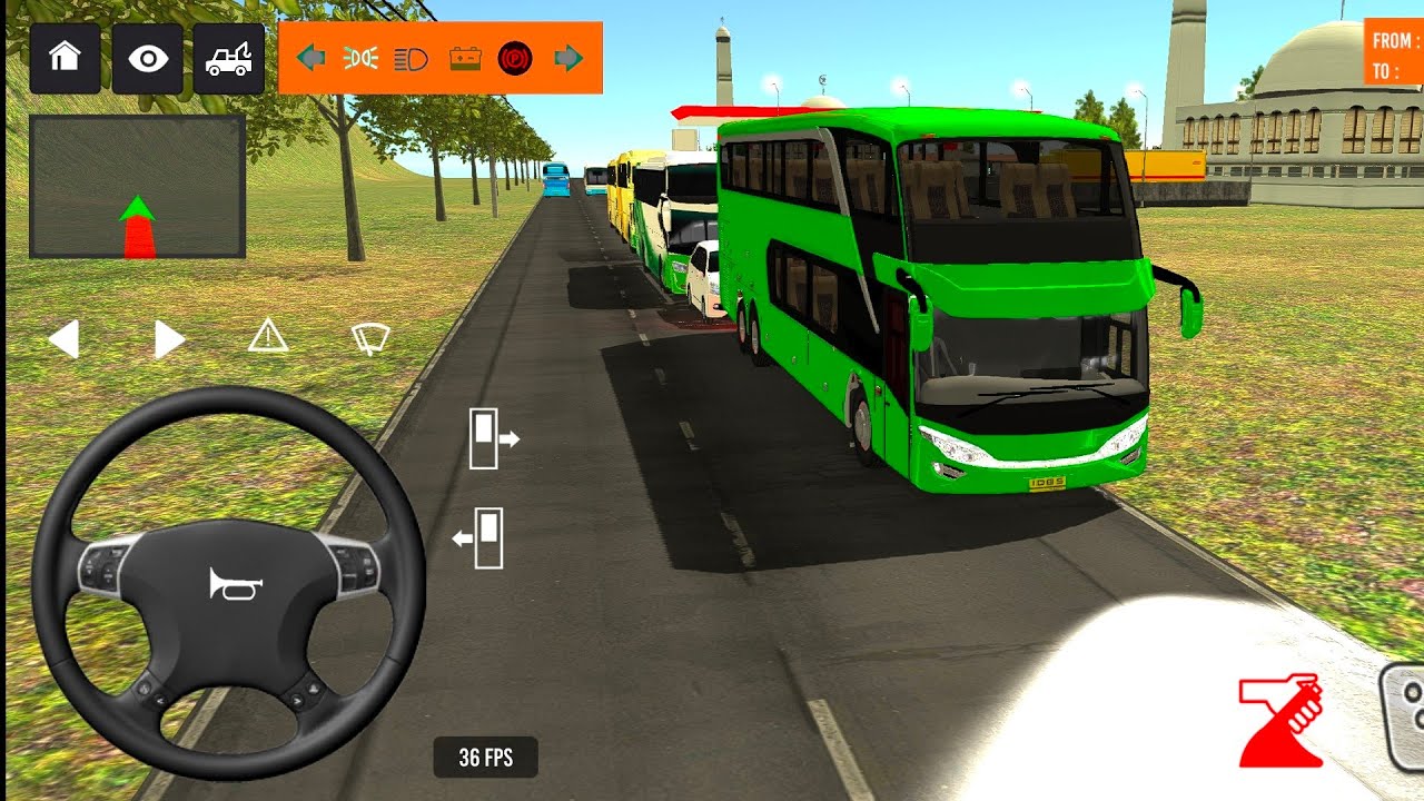 euro coach bus simulator 😭🚌|| new coach bus simulator part- 01 Android gameplay 7