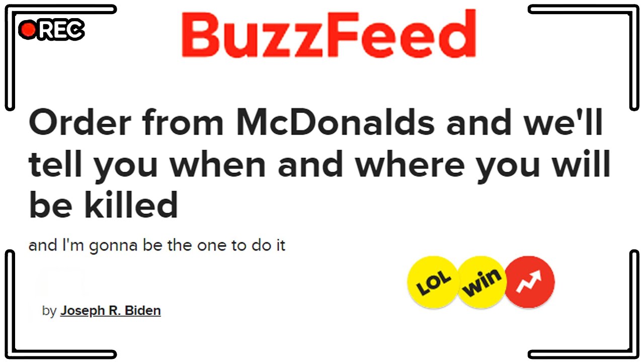 Buzzfeed Quizzes are Absurd...