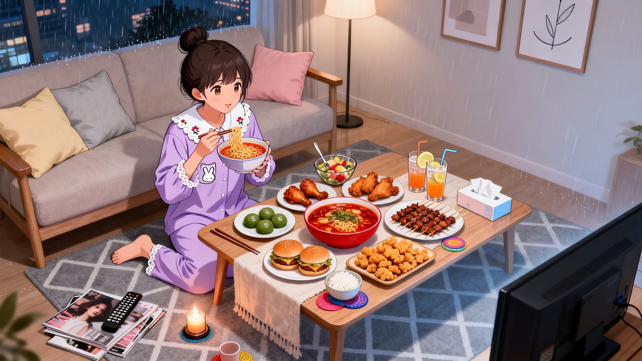 A Cozy Weekend in My Ghibli-Inspired Apartment 🌸 Workout, Cooking & Self-Care ASMR