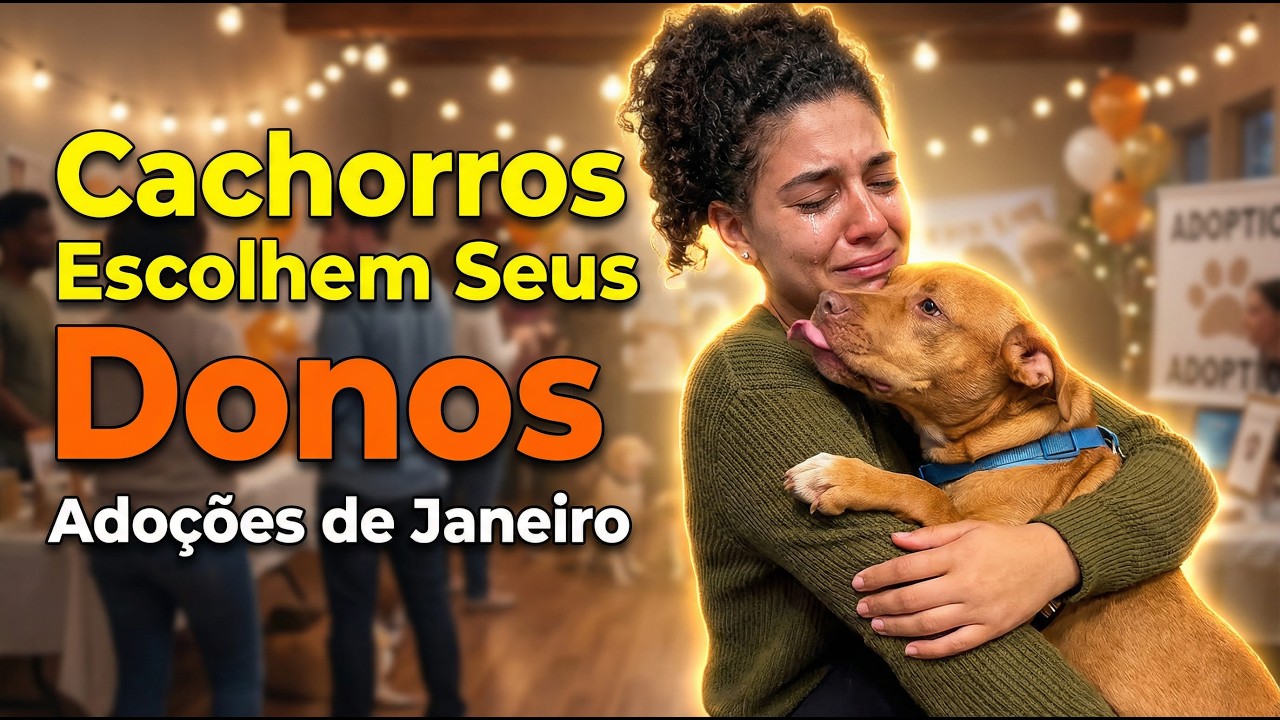 Ado&ccedil;&otilde;es de Janeiro: Quando os Cachorros Escolhem Seus Donos 🐶❤️