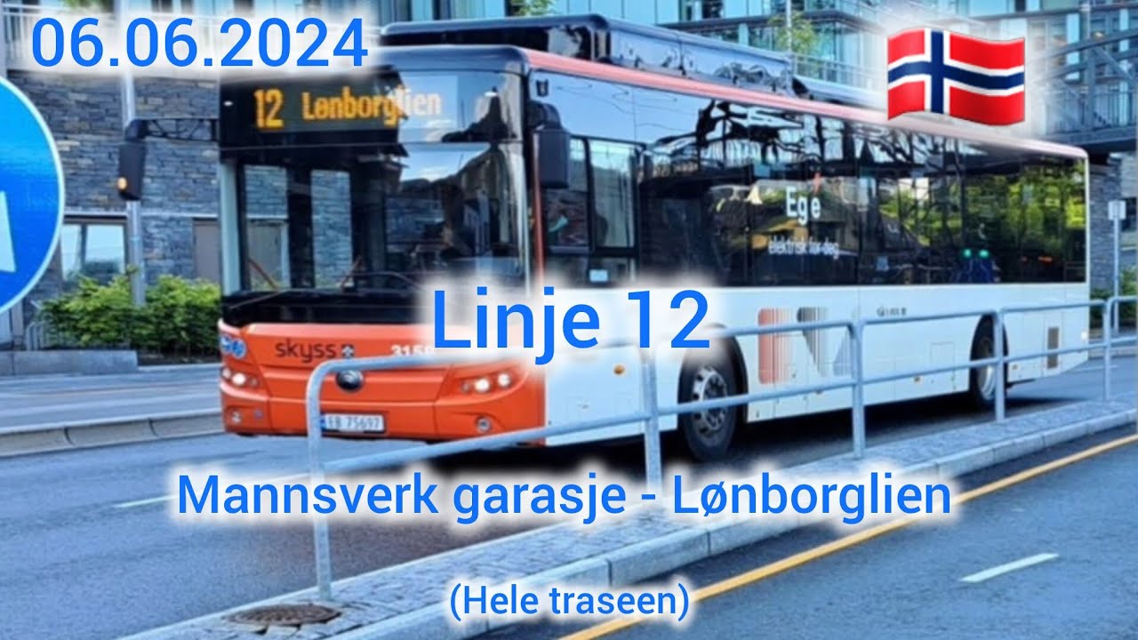 12-Bussen minutt for minutt. 🇧🇻