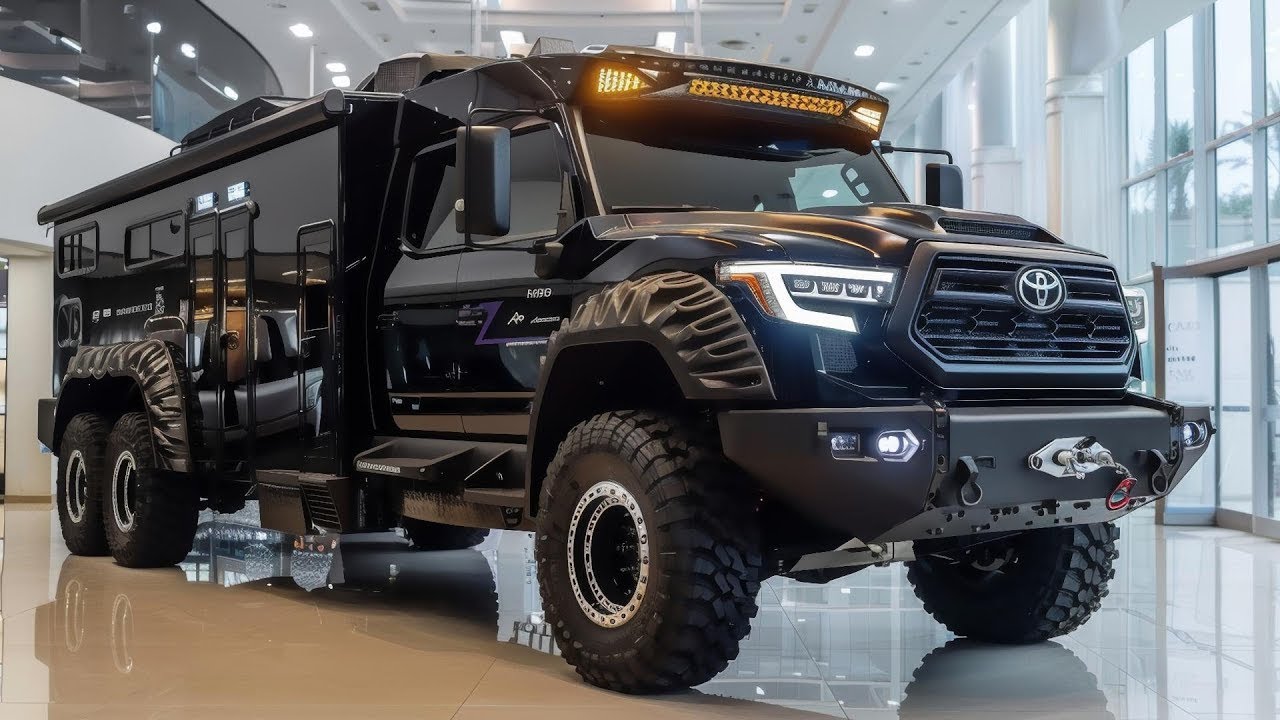 “2026 Toyota HyperCruze 6x6 Motorhome Review | Ultimate Luxury Off-Road Beast on Six Wheels!”