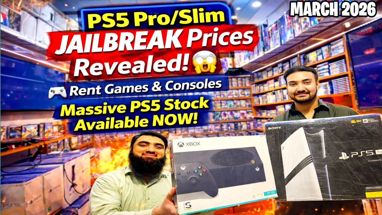 PS5 Slim/Pro Jailbreak Prices|New Used Gaming Consoles,Games,Controllers Latest Prices On March 2026