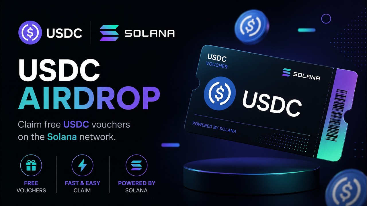USDC and SOLANA | New Solana Crypto Airdrop! Claim Up To 30,000$