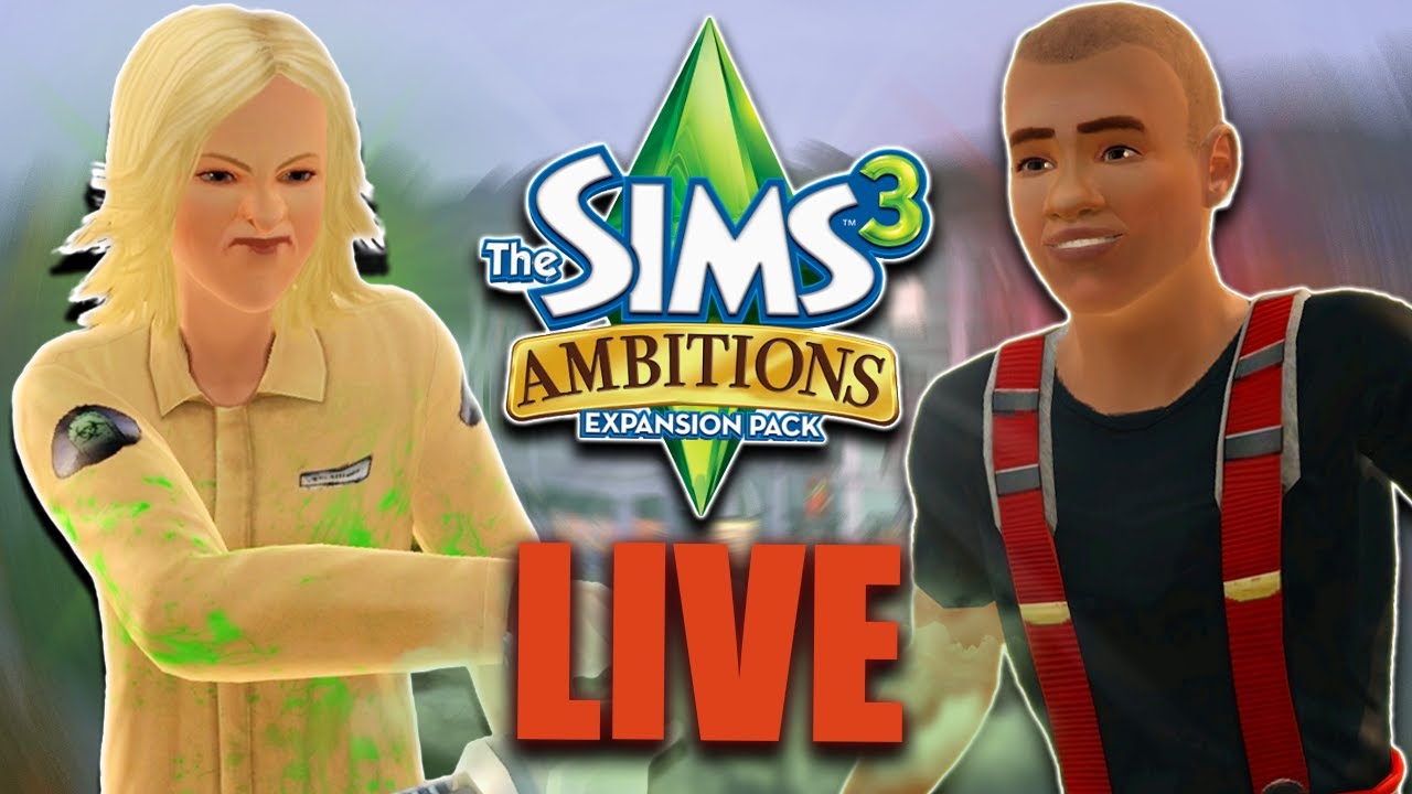Revisiting The Sims 3 Ambitions! (first LIVE stream)