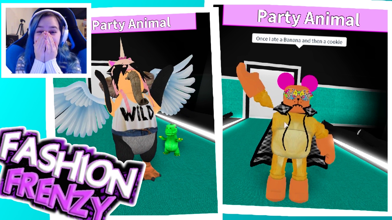 ROBLOX FASHION FRENZY | WE B PARTY ANIMALS | RADIOJH GAMES & MICROGUARDIAN