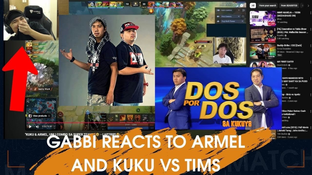 GABBI REACTION SA DOS POR DOS NI ARMEL AT KUKU VS TIMS