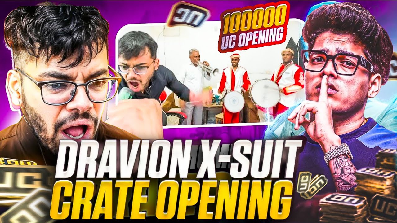100,000 UC DRAVION X-SUIT OPENING l Casetoo Crate Opening WORLD RECORD!  Reaction