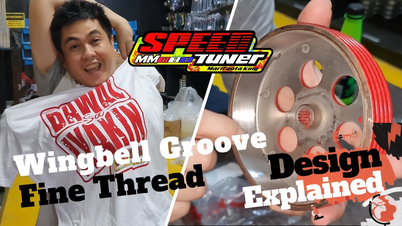 SPEEDTUNER Wingbell with Fine GROOVE Thread EXPLAINED