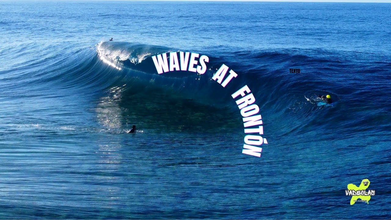 🌊 Waves at FRONTÓN – One of the Most POWERFULL ☠️ WAVES in the WORLD
