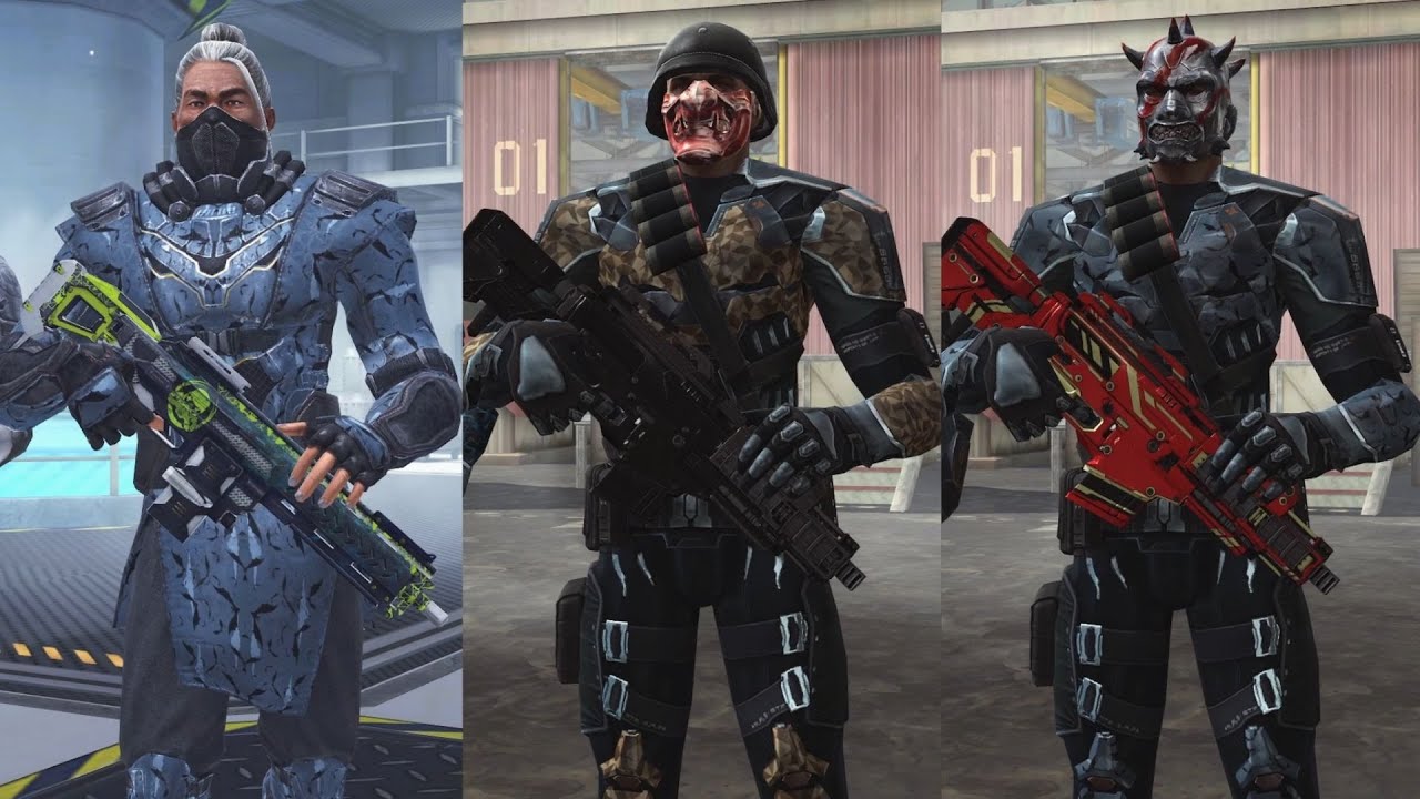 Modern Combat 5 My three different Sapper loadouts (Cores at the end)