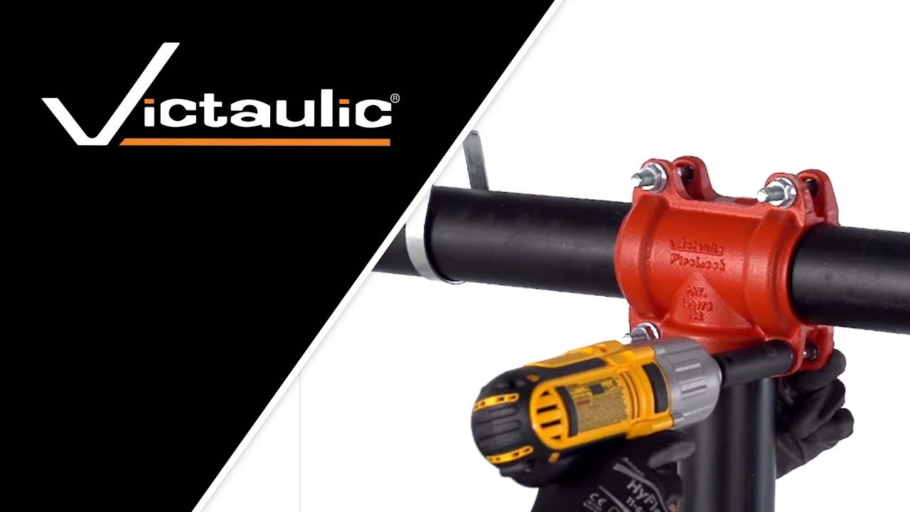 Victaulic No. 102 (Straight Tee) Installation-Ready™ Fitting Method #1 Installation Instructions