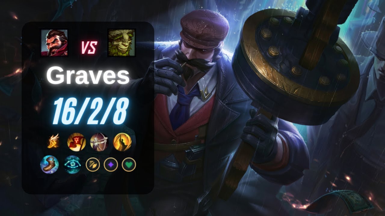 GRAVES JUNGLE vs IVERN - EUW LoL Challenger Patch 13.20
