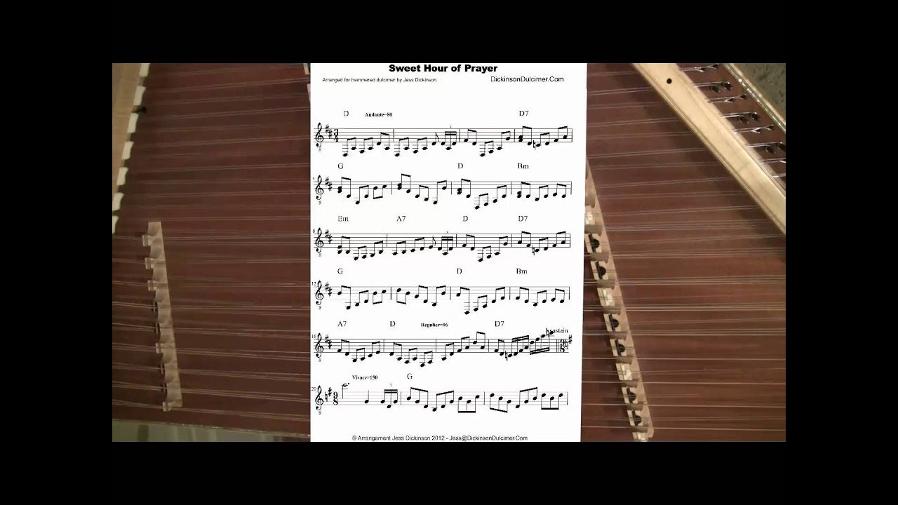 HAMMERED DULCIMER Video #13 (High Definition) - ARPEGGIOS