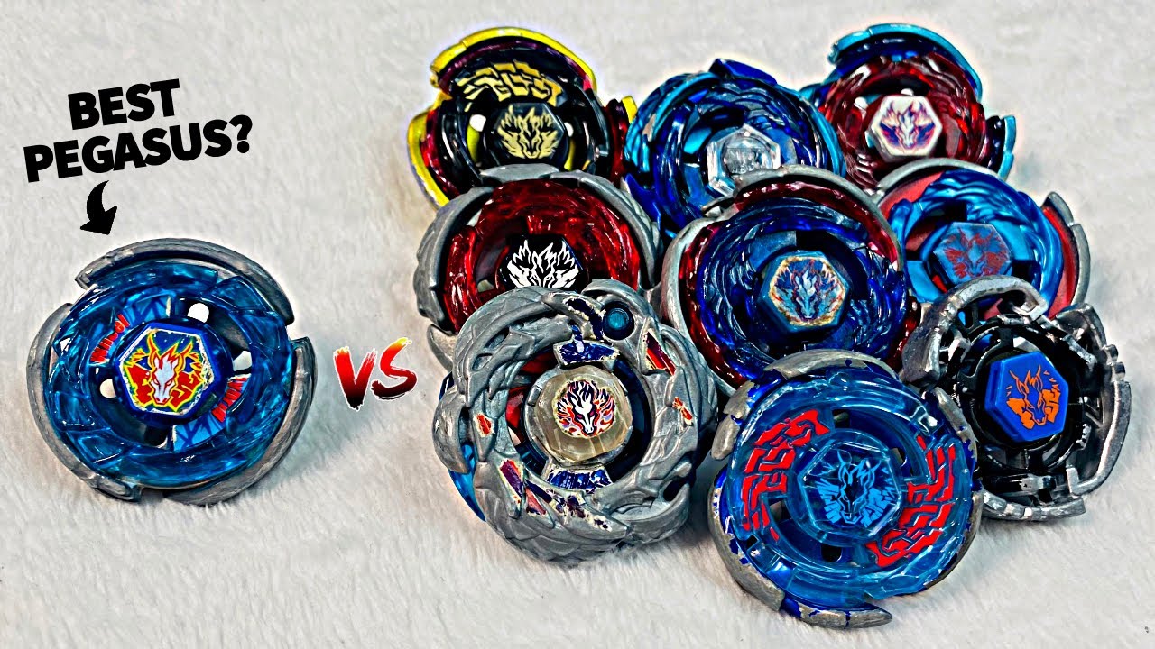 Storm Pegasus vs ALL Pegasus Generations!!! Beyblade Bloodline Battle…