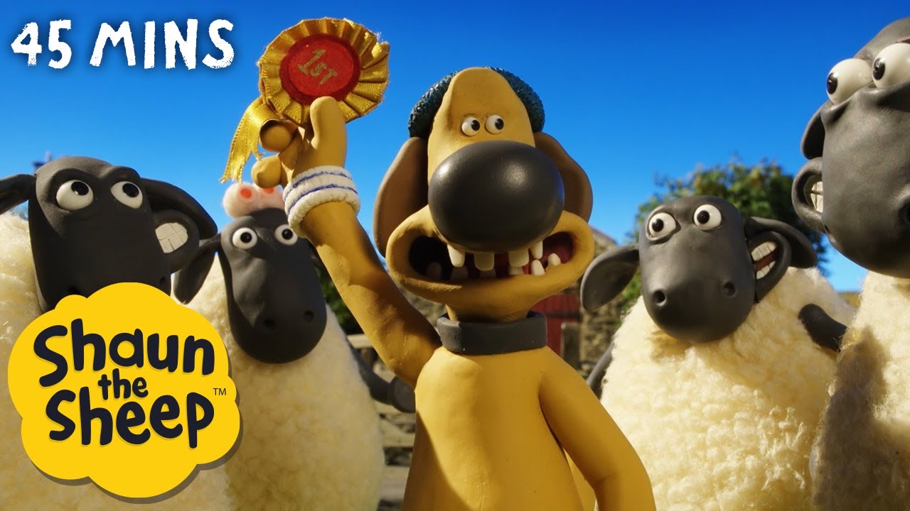 45 MINS Best Bits of Shaun the Sheep | Series Non Stop Hilarious Moments!