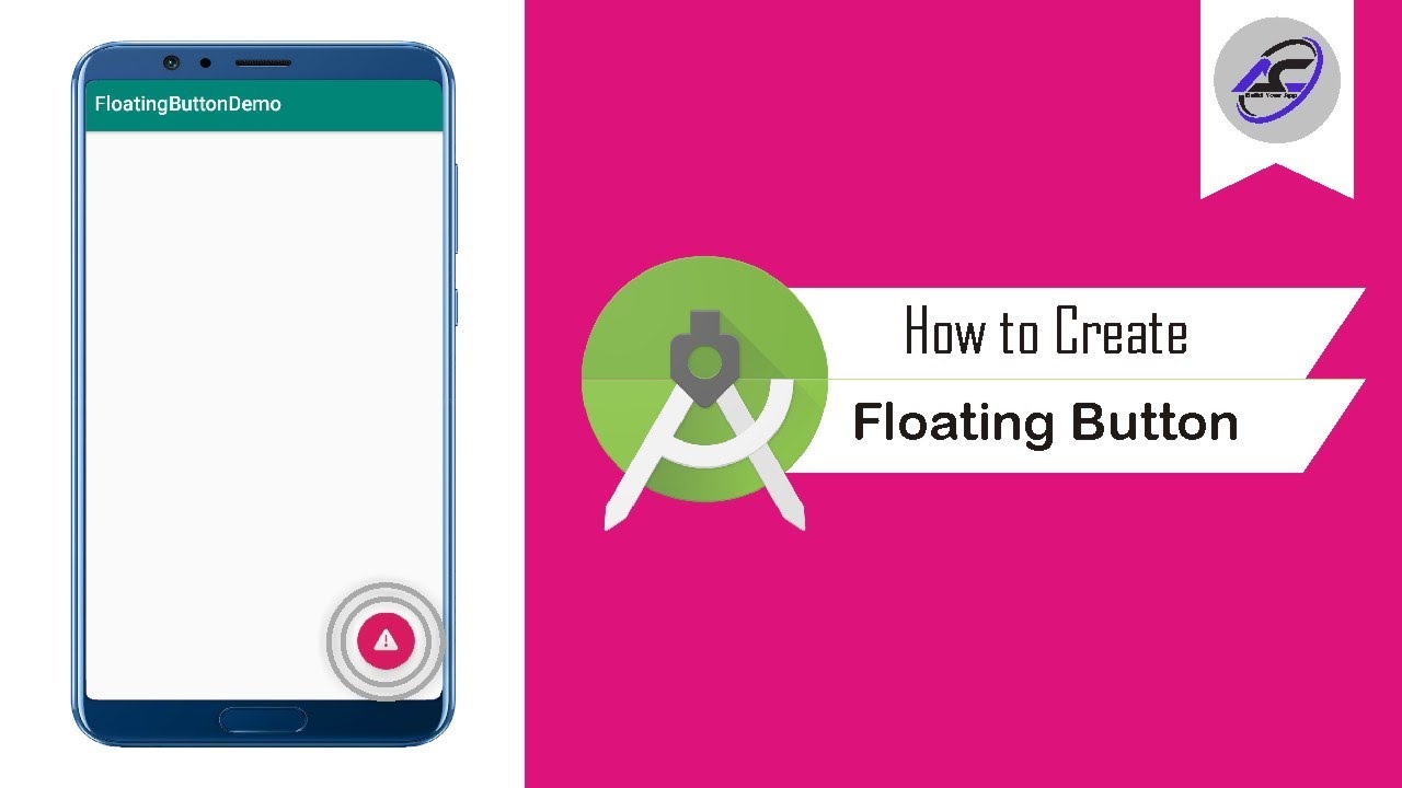 How to Create Floating Action Button in Android Studio | FloatingActionButton | Android Coding