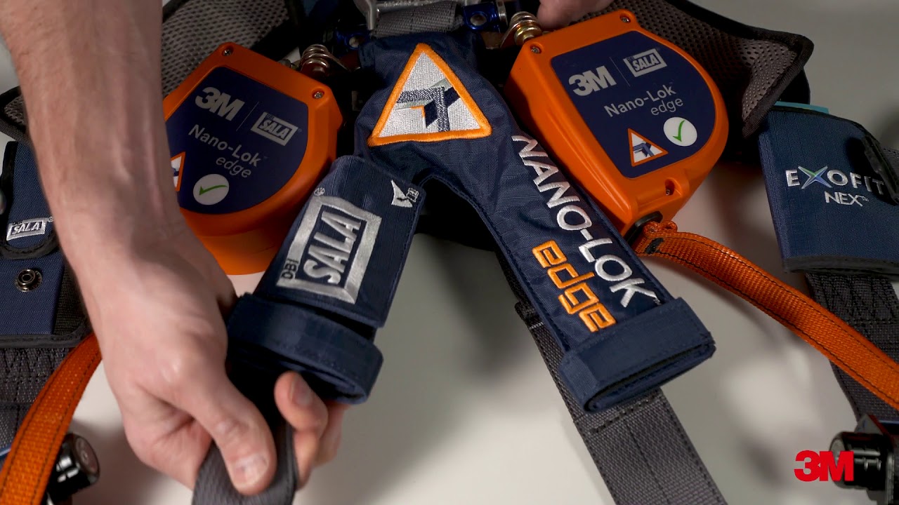 3M Fall Protection EMEA DBI SALA Nano Lok edge Twin Leg Self Retracting Lifeline Attachment