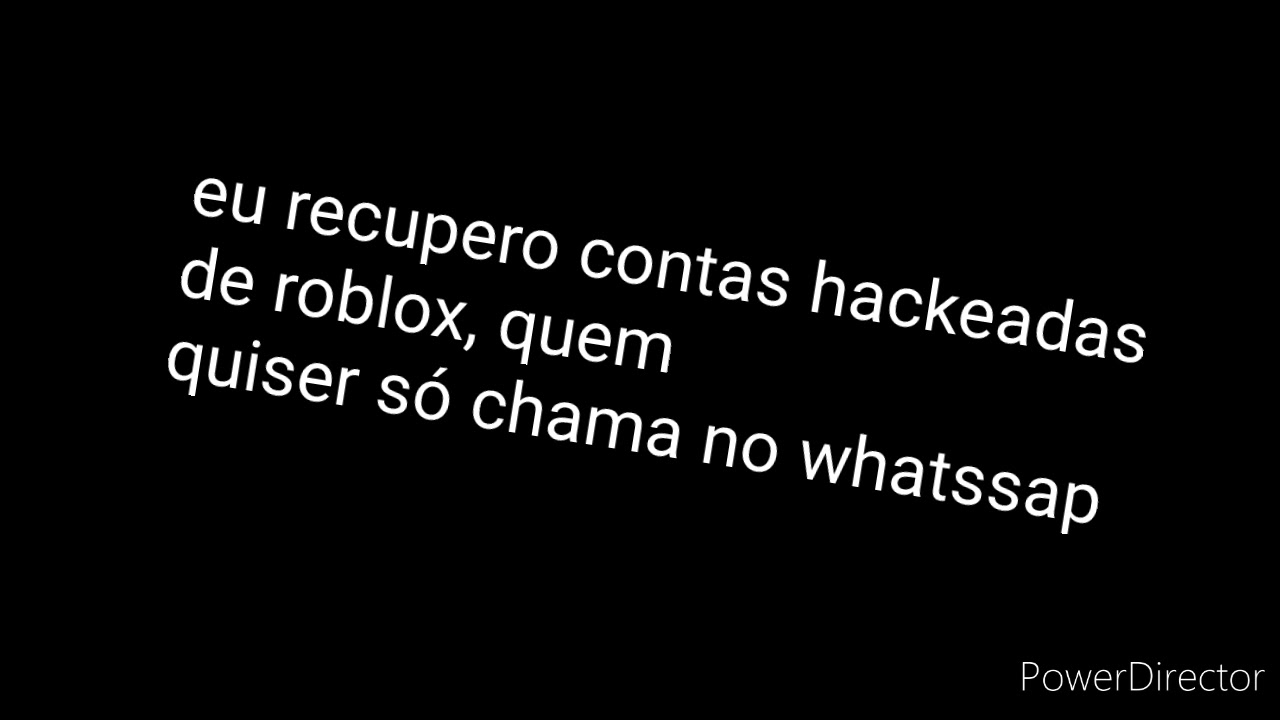 recupero contas hackeadas de roblox