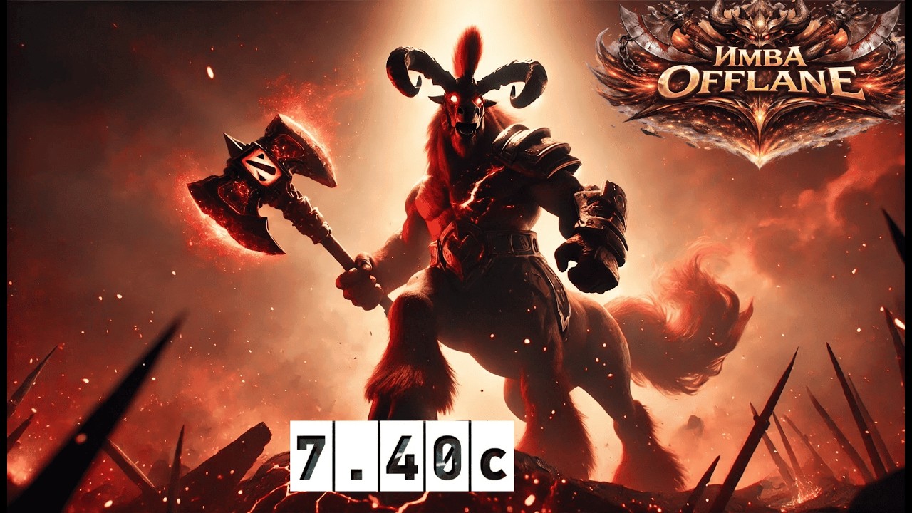 Имбовый Offlane Centaur Warrunner Turbo Dota 7.40c #turbodota #dota2 #centaurwarrunner