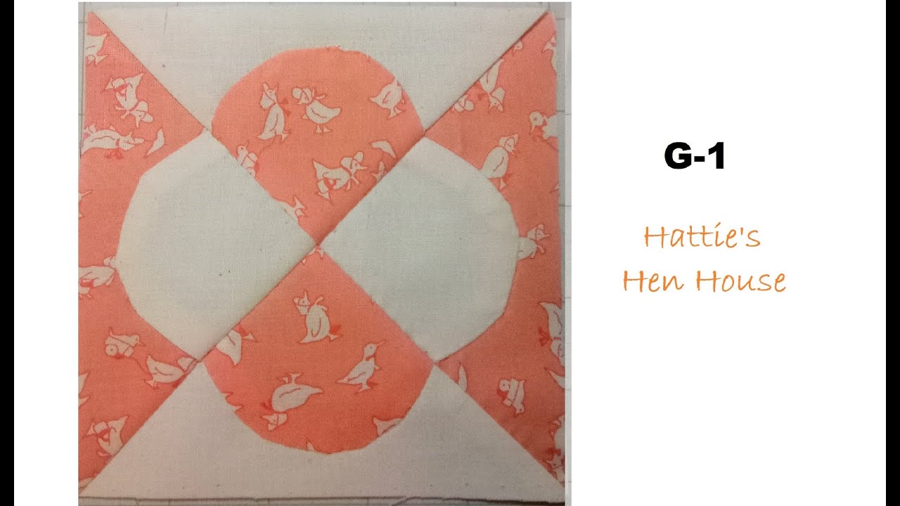 Sew It Seams: Dear Jane block G-1