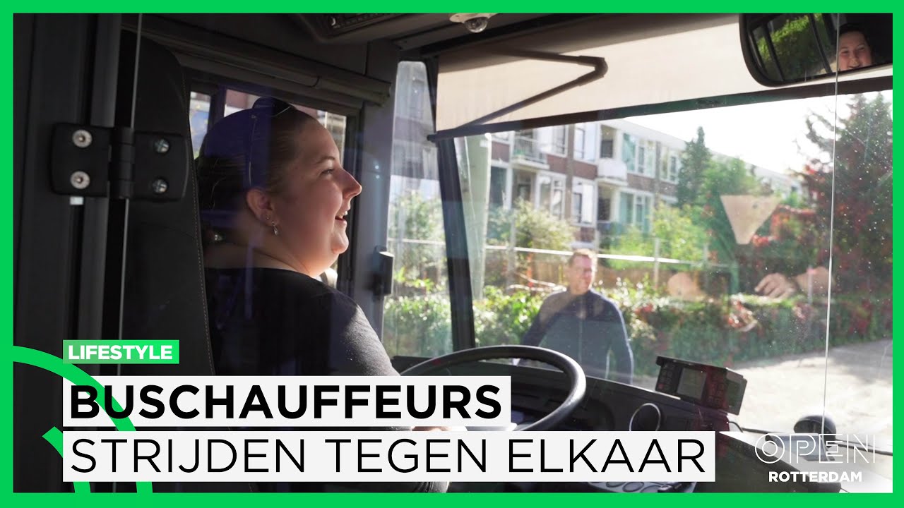 Buschauffeurskoppel meet hun behendigheid tijdens 95-jarig jubileum RET | LIFESTYLE