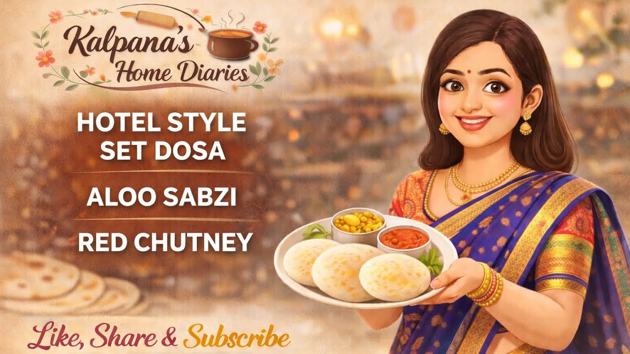 Hotel Style Aloo Sabzi And Red Chutney 🥔✨👌🏻