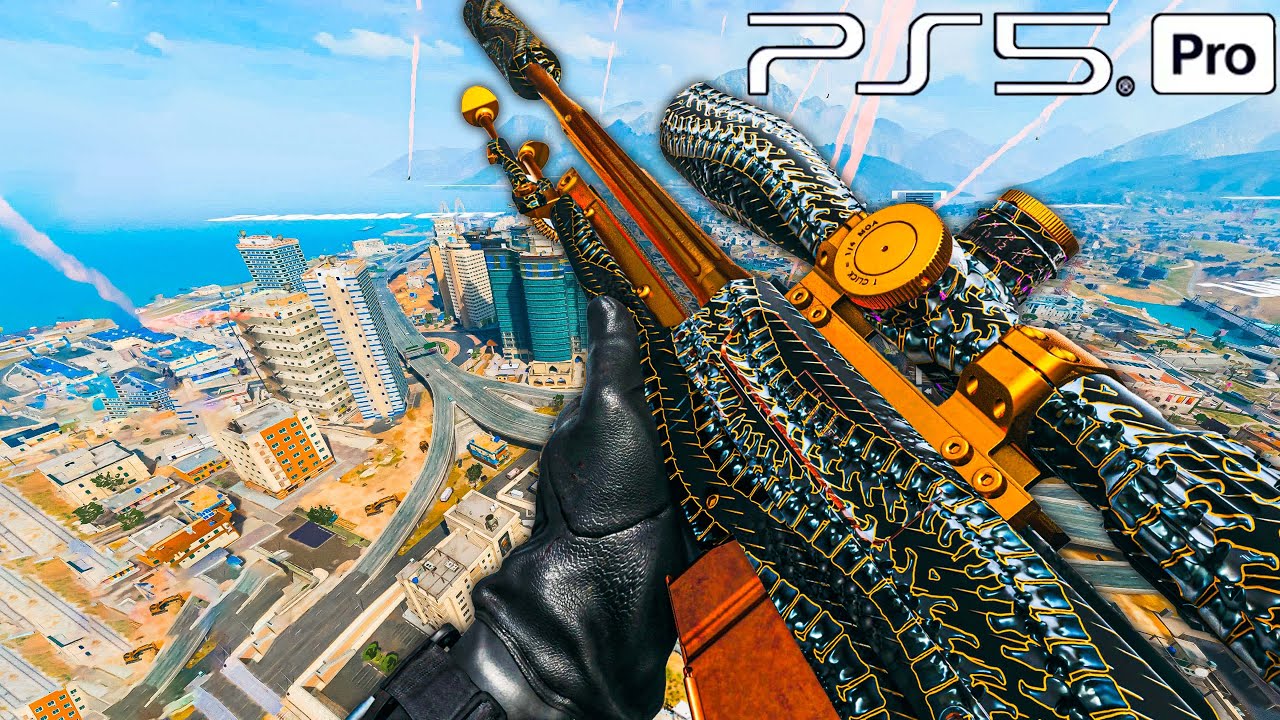 CALL OF DUTY WARZONE BLACK OPS 6 SOLO SNIPER GAMEPLAY PS5 PRO(No Commentary)