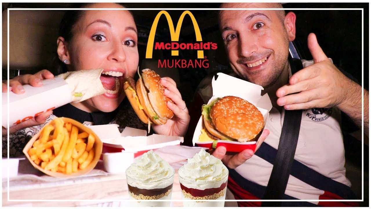 MC DONALD'S MUKBANG EATING SHOW ITA #11 - ABBIAMO ORDINATO DA BENDATI