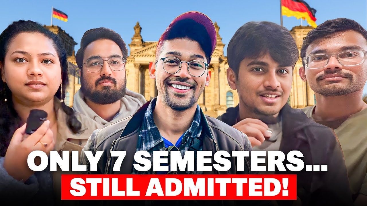 Only 7 Semesters Done—and Germany Still Gave Him Admission