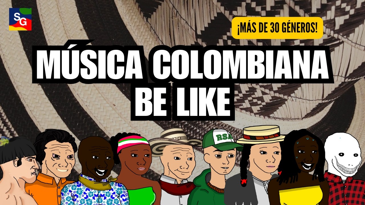 Música Colombiana Be Like 🇨🇴📯🪘🎵
