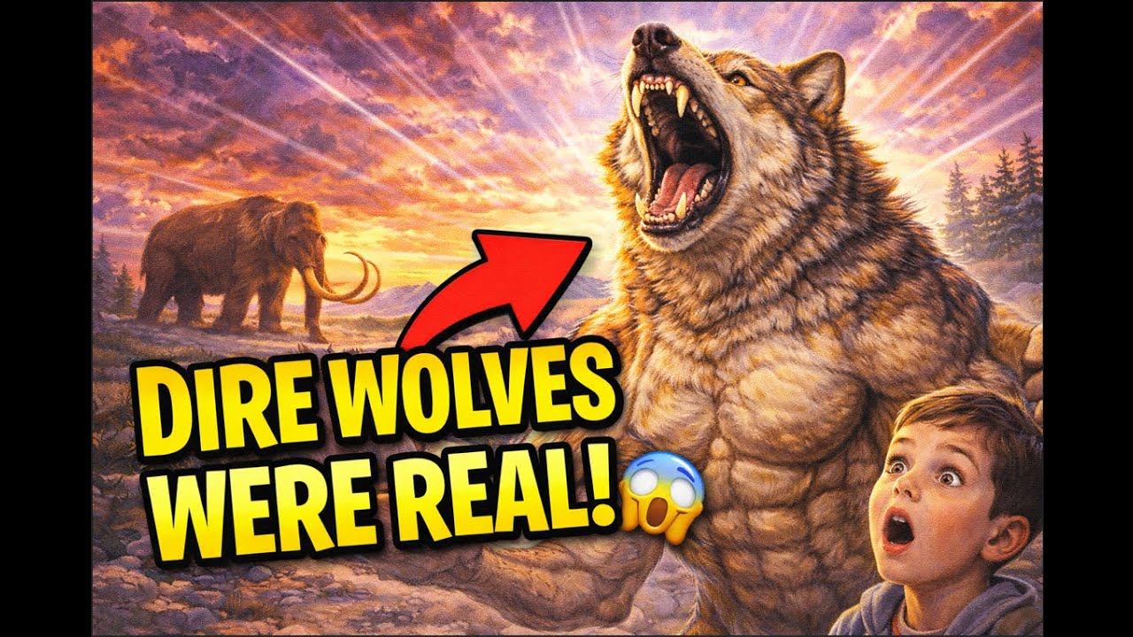 DIRE WOLVES: The Most Powerful Wolf That Ever Lived!