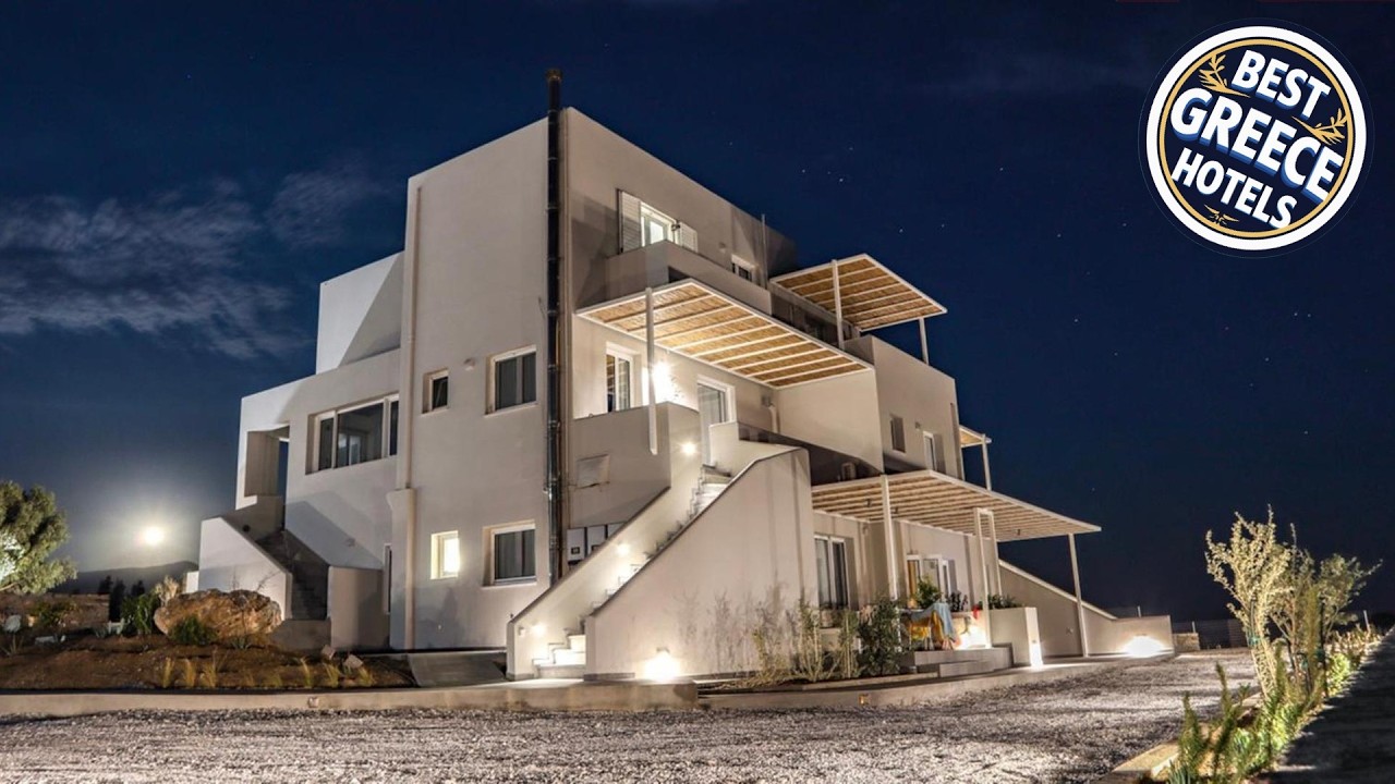Pharos Apartments | Andros, Greece | Hotel Review 🏨