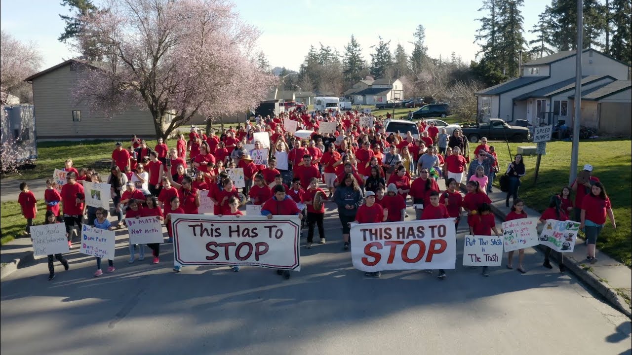 This Has to Stop: Swinomish March On Drugs