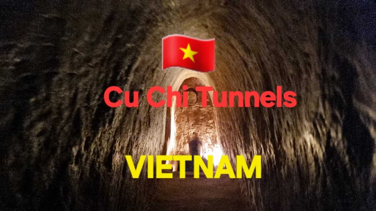 #112 GOING DOWN INTO THE CU CHI TUNNELS VIETNAM 🇻🇳 